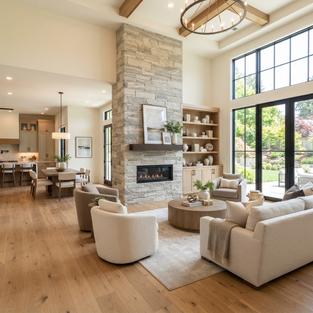 Interior of a home remodeled by La Mirada Builders